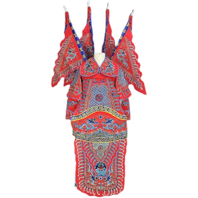 戏剧戏服武生武将男大靠霸王男靠