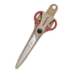 日本HIGHTIDE PENCO不锈钢彩色剪刀文具创意学生办公商务随身便携