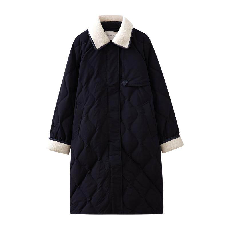水云间女装宽松时尚保暖羽绒服