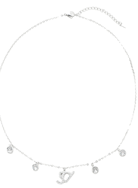 SeiCarinaY爱心logo挂坠项链