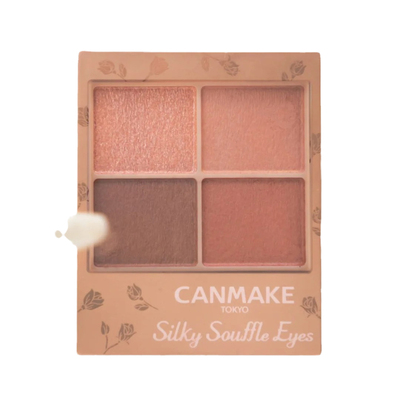 保税仓canmake/井田新品日本舒芙蕾四色眼影盘细腻日常珠光03 M06