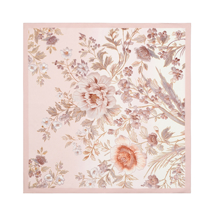 万事利2025新款真丝丝巾女100%桑蚕丝女友闺蜜生日礼物中方巾