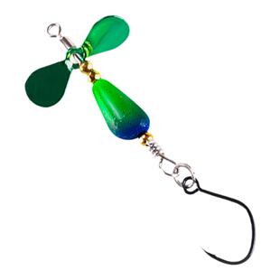 捉妖工功坊鬼流星二代旋转亮片马口军鱼鳟鱼翘嘴微物溪流路亚饵