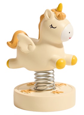 「天马行空」马年富贵生肖马上好运平安新年汽车桌面装饰解压摆件