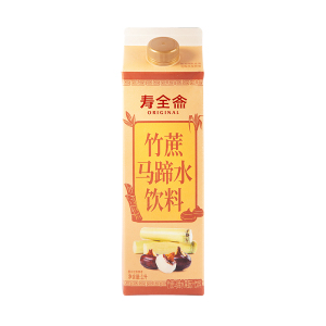寿全斋竹蔗马蹄水马蹄爽饮料甘蔗汁夏季果蔬汁植物饮料 1L*6盒