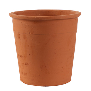 特价高筒红陶花盆陶土特大老式泥瓦盆素烧花盆透气君子兰清仓包邮