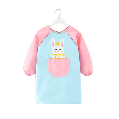 免费印名字LOGO儿童画画衣防水