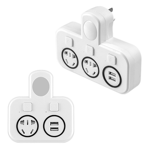 【莱科迪】多功能usb插座转换器3孔