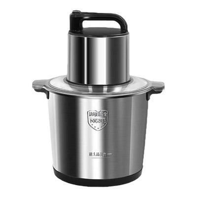 多功能绞肉机商用大功率新款六叶刀电动打肉馅料理机绞辣椒打蒜器