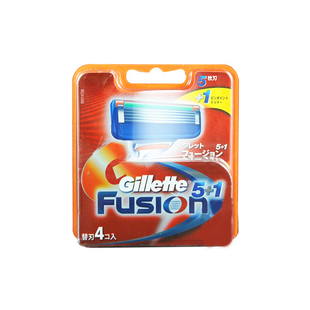 吉列fusion power锋速5锋隐动力剃须刀头4片5片装6片装8片装9片装