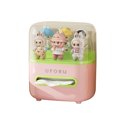 手办纸巾盒创意桌面客厅茶几