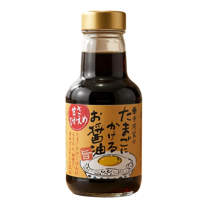 寺冈家 香港进口日式鸡蛋专用豉油家用厨房烹饪调味瓶装150毫升版