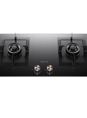 COLMO双头定时燃气灶可调节5.2KW火力烟灶联动爆炒灶具ZJ1