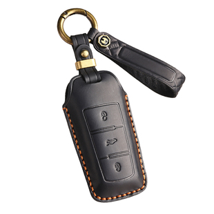 适用于众泰t600钥匙套t700真皮z700男z500扣t800大迈x5高档保护包