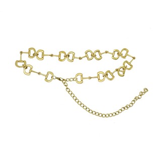 复古百搭腰链女士2025新款潮法式配饰装饰字母金属链条腰带配裙子