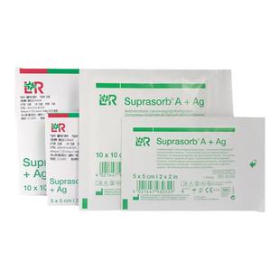 SuprasorbA藻酸钙银纤维敷料银离子清创伤口褥疮10cm