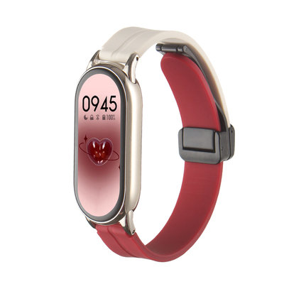 学长家新款秋冬硅胶磁吸表带女生