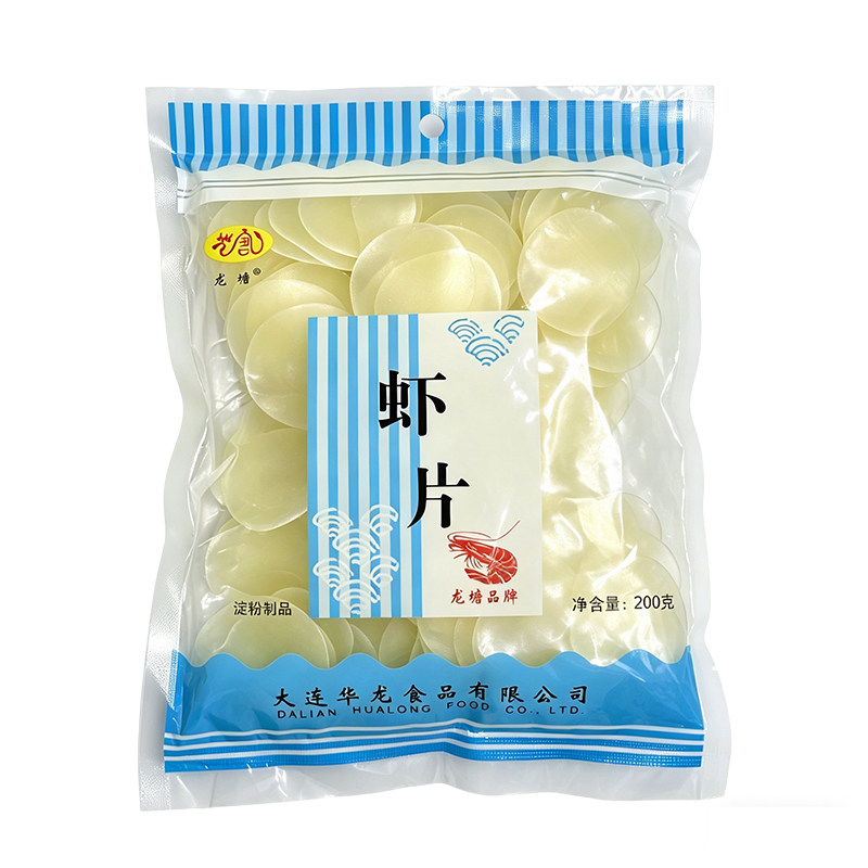 大连虾片油炸自己炸网红油炸彩色虾片散装怀旧零食家商用休闲食品