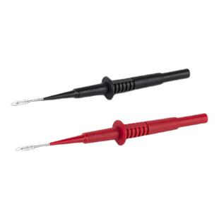 万用表表笔测试针探针带4mm香蕉插头孔1mm尖头探针