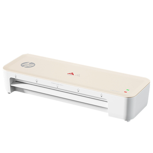 惠普塑封机照片过塑膜家用小型相片办公过胶压A4封膜热塑通用商用带全自动过朔封塑覆膜朔封护贝机LW0403