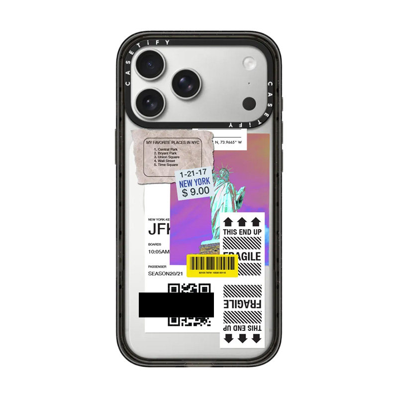 CASETiFY纽约标签适用苹果17pm