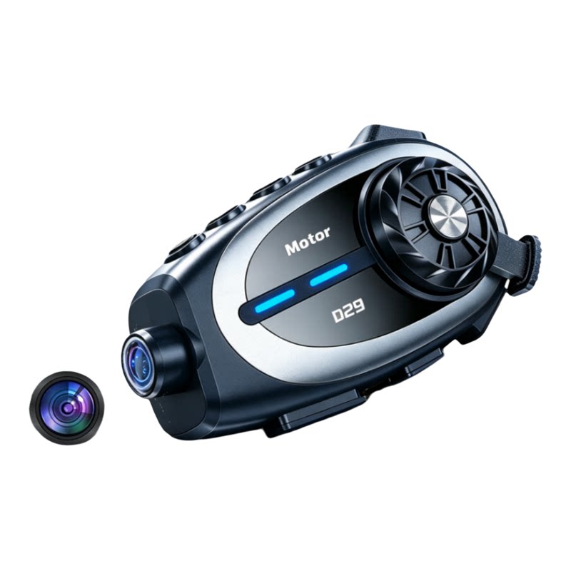 2K行车记录仪头盔蓝牙HIFI耳机