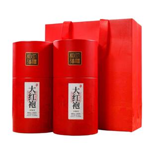 参赛级大红袍茶叶乌龙茶新茶岩茶肉桂高端送礼礼盒装罐装 400g