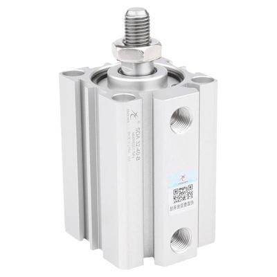 星辰气动SDAS12/20/32/40/63-5x10x15x50x60sda小型薄型气缸外牙