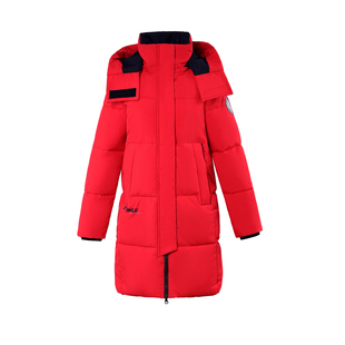 雅鹿旗舰店羽绒服女中长款2025冬季新款东北零下30度极寒加厚外套