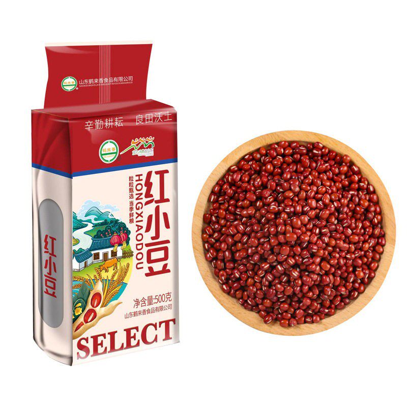 正宗红小豆500克当季新红豆东北