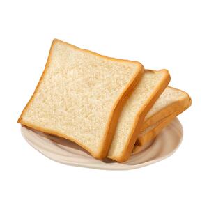 切片白吐司手撕面包学生营养早餐黄油吐司三明治面包胚商用食材