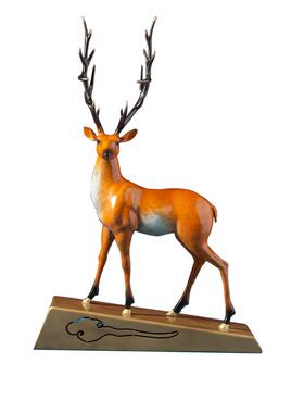 猪八戒黄铜祝福新中式客厅