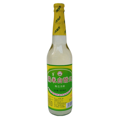 凤仙花9度糯米白醋王620ml酿造食醋泡白醋香醋蘸料醋炒菜凉面调料