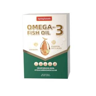 鱼油女生omega3成人高浓度祛痘女士护发抗养肤睡眠深海官方正品炎