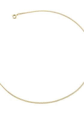 Missure镀金十字链女简约锁骨链