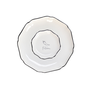 顺祥新梦想陶瓷餐具北欧简约创意家用吃米饭碗碟盘子面碗汤碗套装