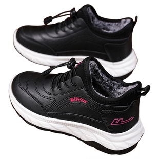 回力官方旗舰店老人鞋冬季加绒保暖妈妈鞋舒适健步鞋中老年棉鞋女