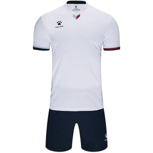 KELME/卡尔美足球服套装男定制比赛训练队服运动服装短袖组队球衣