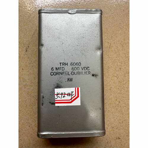 议价美国大D银版 6uf/600v 电木头油电容一个，参数成色看