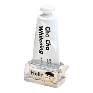 懒人挤牙膏神器洗面奶挤压器家用牙膏按压器挤颜料挤小样手动夹子