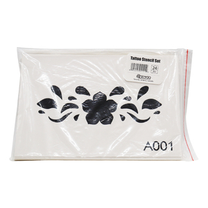 OPAWZ小爪印宠物狗狗美容染毛模板 纹身贴卡纸造型图案染色剂24张