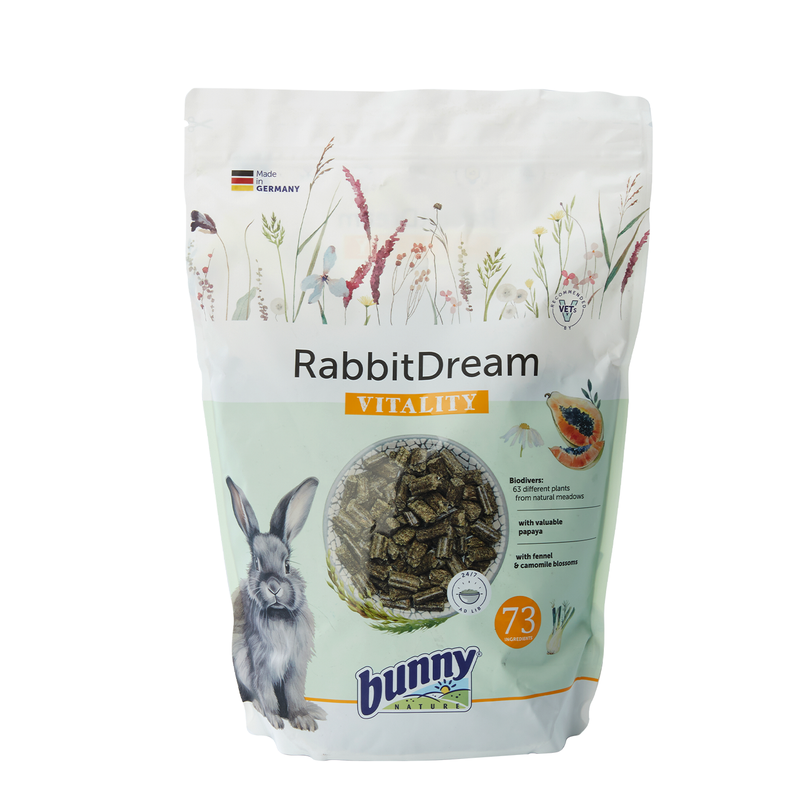 德国Bunny活力版成兔粮高纤低钙