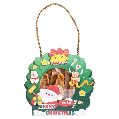 劣狐狐圣诞老人包裹手提盒