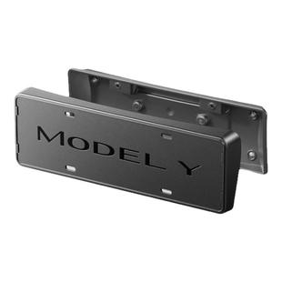 适用于特斯拉焕新版Model3/Y/YL牌照框车牌边框架全包保护丫配件