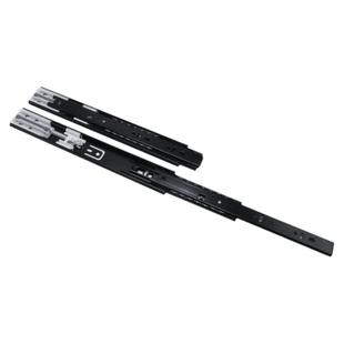 DTC东泰侧装静音导轨三节轨抽屉导滑道轨滑道轨道阻尼缓冲滑轨