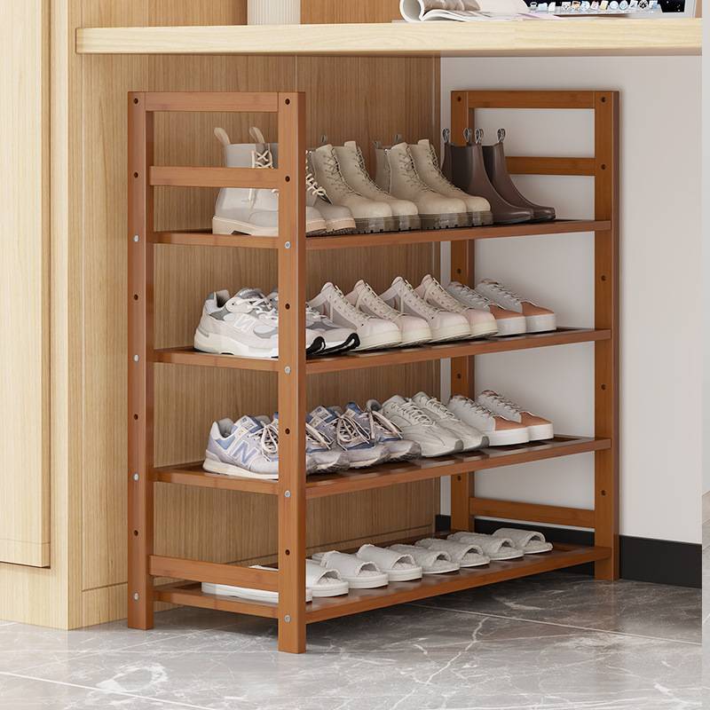 鞋架子家用经济型室内好看多层鞋柜简易神器门口收纳鞋架防尘实木