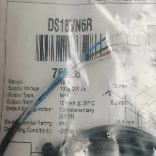 在线议价邦纳DS18VN6RDS186E光电开关 全新正品原装 一