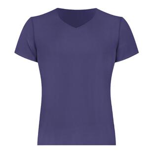 Bonny/博尼夏季男士T恤内衣汗衫V领修身纯色打底背心短袖无痕