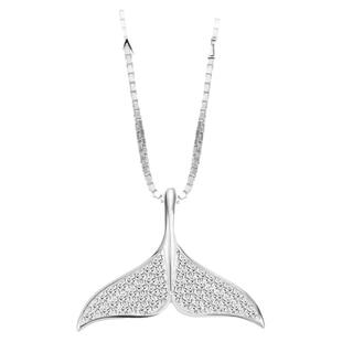 Fanci范琦 美人鱼尾项链余生有你锁骨链小众轻奢生日礼物