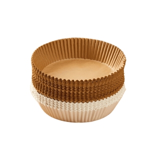 空气炸锅专用纸烤箱家用吸油纸托食品级硅油纸盘烘焙纸垫锡纸烘烤